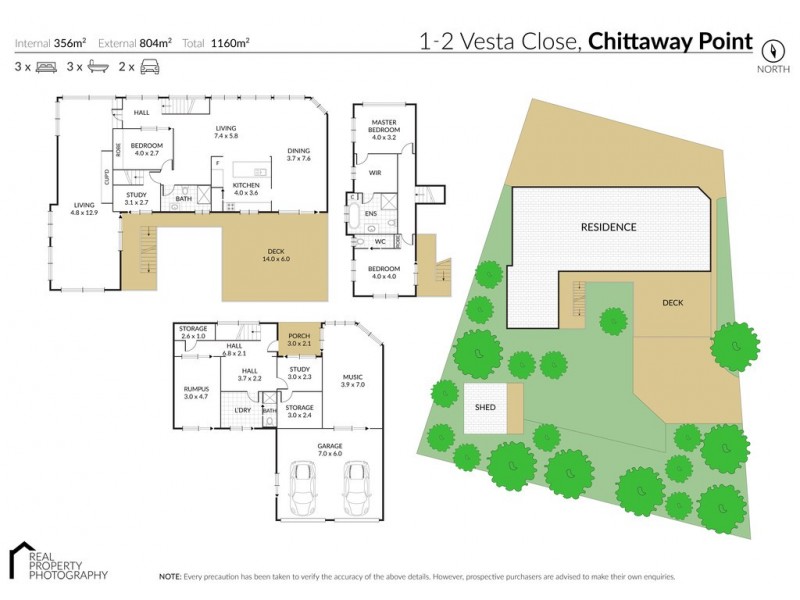 1-2 Vesta Close, Chittaway Point NSW 2261 Floorplan