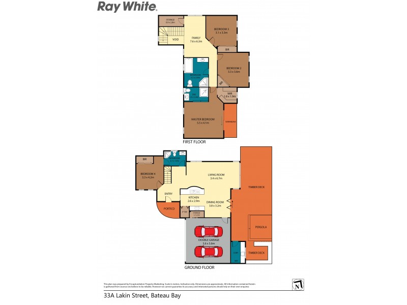 33a Lakin Street, Bateau Bay NSW 2261 Floorplan