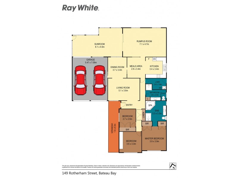 149 Rotherham Street, Bateau Bay NSW 2261 Floorplan