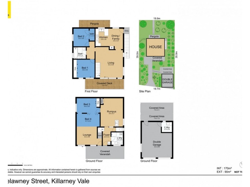 5 Trelawney Street, Killarney Vale NSW 2261 Floorplan