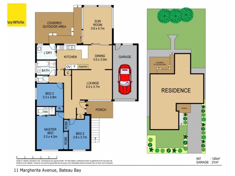 11 Margherita Avenue, Bateau Bay NSW 2261 Floorplan