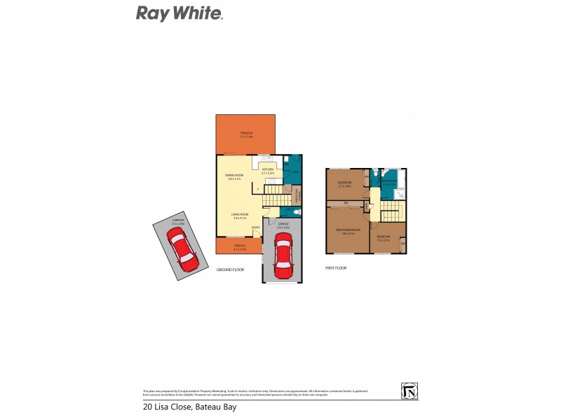 20 Lisa Close, Bateau Bay NSW 2261 Floorplan