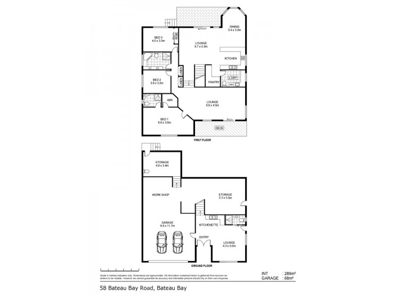 58 Bateau Bay Road, Bateau Bay NSW 2261 Floorplan
