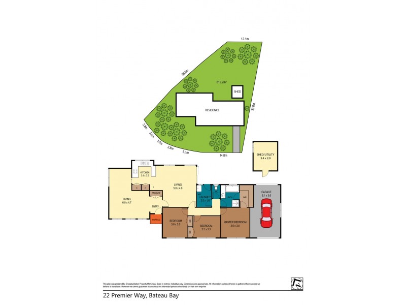 22 Premier Way, Bateau Bay NSW 2261 Floorplan