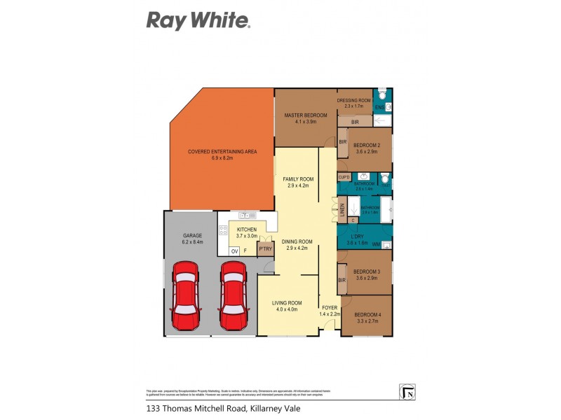 133 Thomas Mitchell Road, Killarney Vale NSW 2261 Floorplan