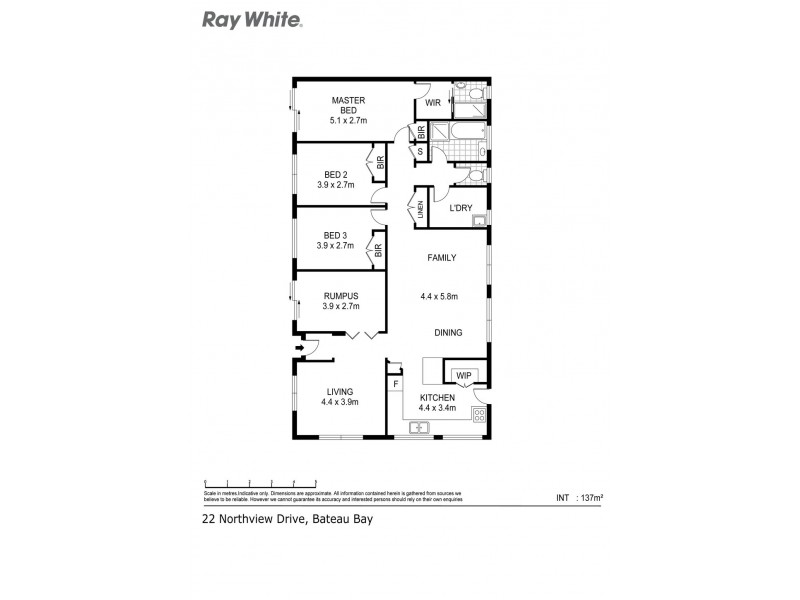 22 Northview Drive, Bateau Bay NSW 2261 Floorplan