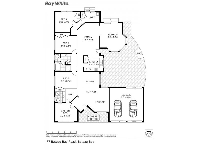 77 Bateau Bay Road, Bateau Bay NSW 2261 Floorplan