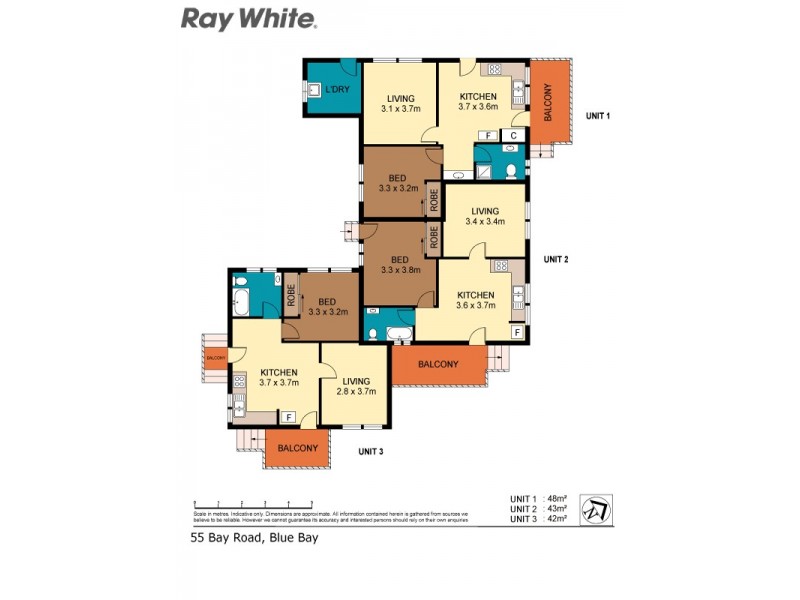 55 Bay Road, Blue Bay NSW 2261 Floorplan