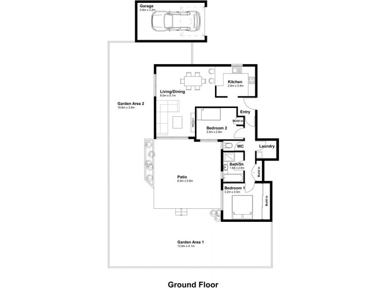 12/10-12 Sutton Avenue, Long Jetty NSW 2261 Floorplan
