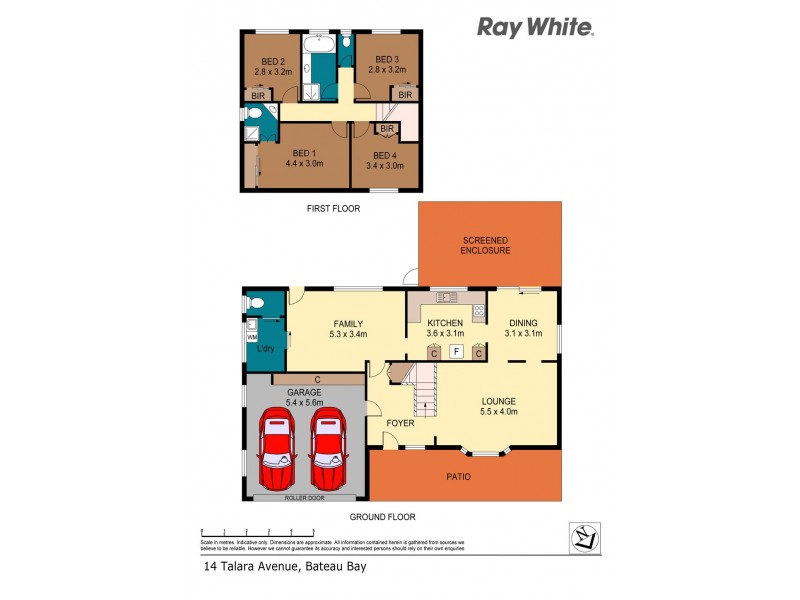 14 Talara Avenue, Bateau Bay NSW 2261 Floorplan