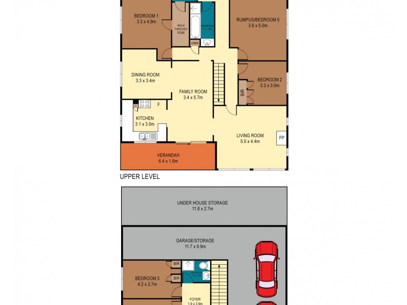 8 Masefield Avenue, Bateau Bay NSW 2261 Floorplan