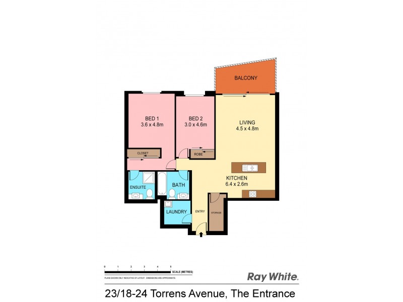 23/18-24 Torrens Avenue, The Entrance NSW 2261 Floorplan
