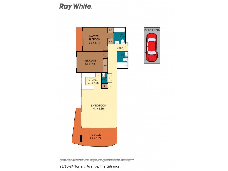 28/18-24 Torrens Avenue, The Entrance NSW 2261 Floorplan