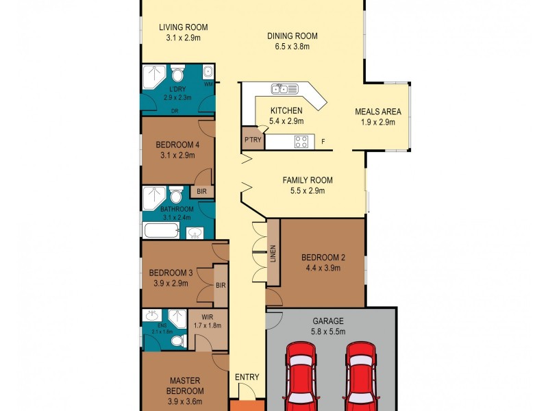 42 Bloomfield Street, Long Jetty NSW 2261 Floorplan