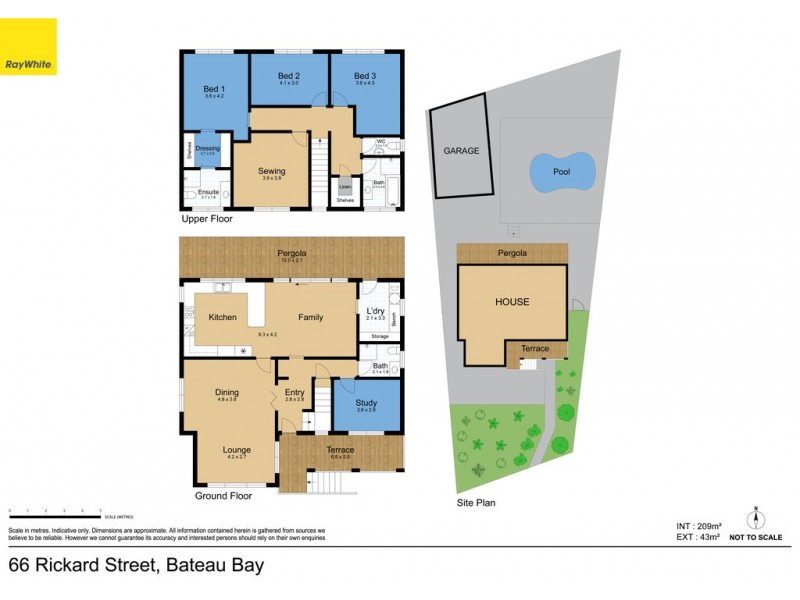 66 Rickard Street, Bateau Bay NSW 2261 Floorplan