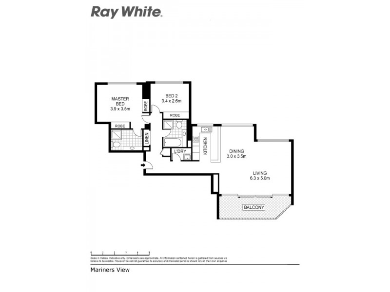 401/97-99 John Whiteway Drive, Gosford NSW 2250 Floorplan