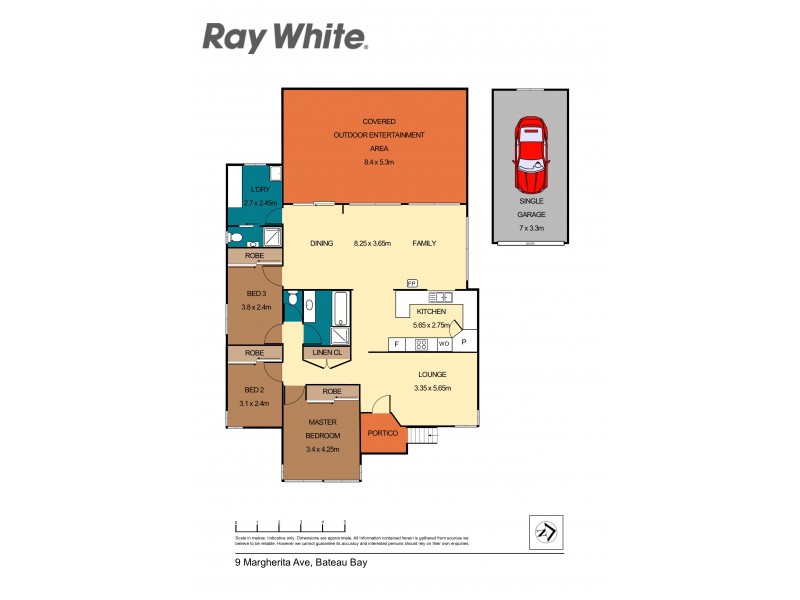 9 Margherita Avenue, Bateau Bay NSW 2261 Floorplan