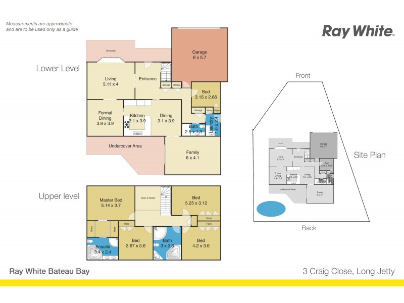 3 Craig Close, Long Jetty NSW 2261 Floorplan