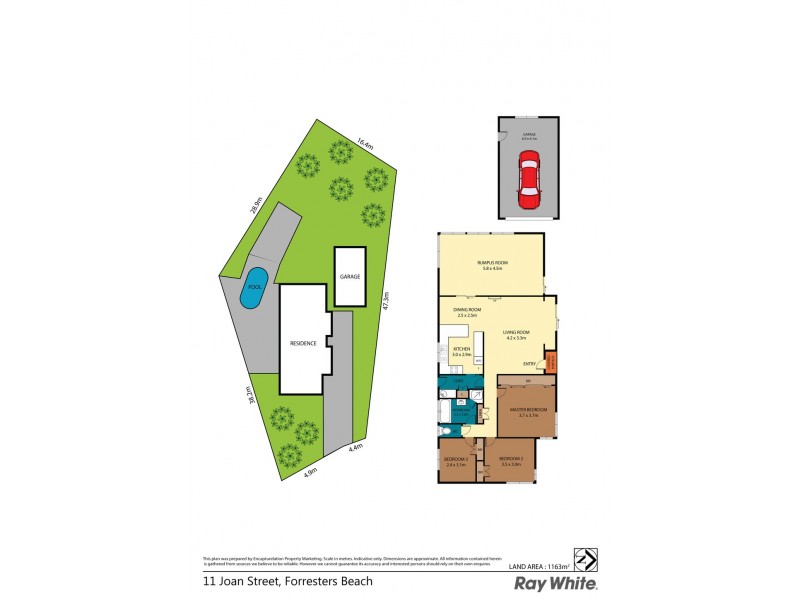 11 Joan Street, Forresters Beach NSW 2260 Floorplan