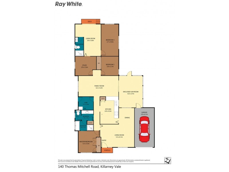 140 Thomas Mitchell Road, Killarney Vale NSW 2261 Floorplan