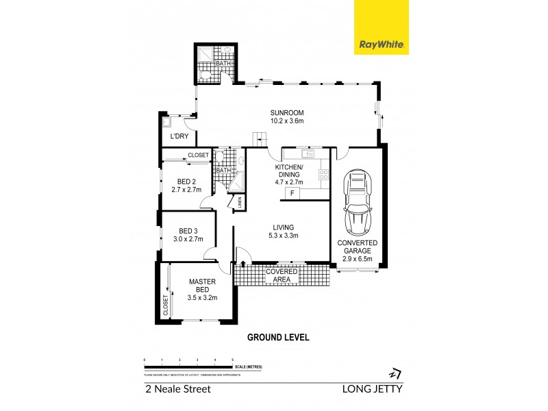 2 Neale Street, Long Jetty NSW 2261 Floorplan