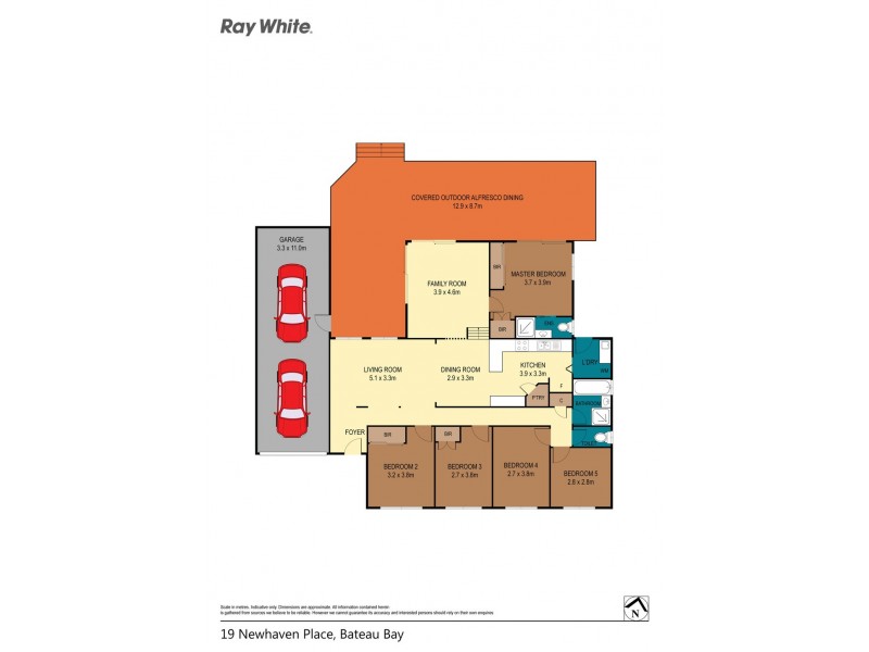 19 Newhaven Place, Bateau Bay NSW 2261 Floorplan