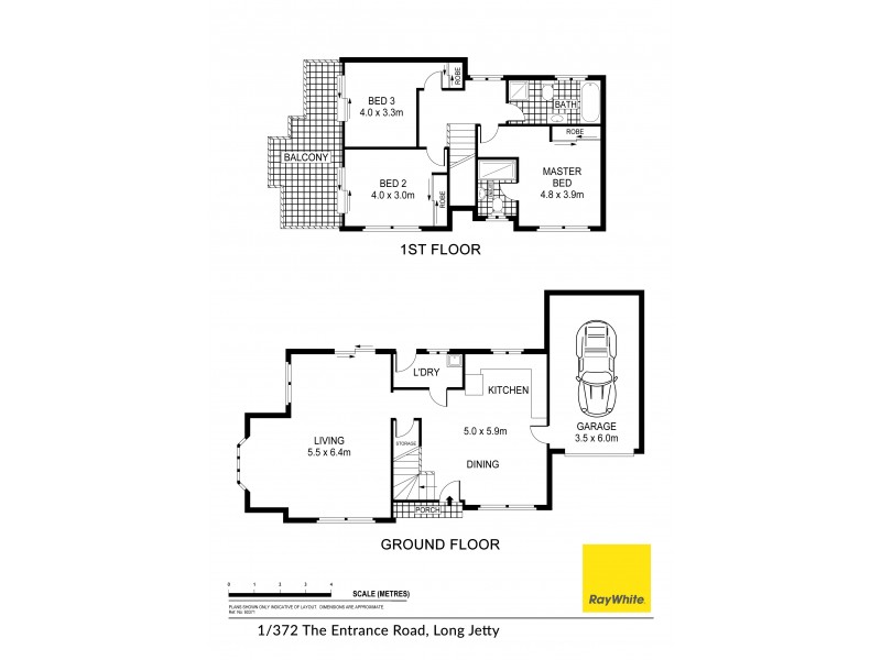 1/372 The Entrance Road, Long Jetty NSW 2261 Floorplan