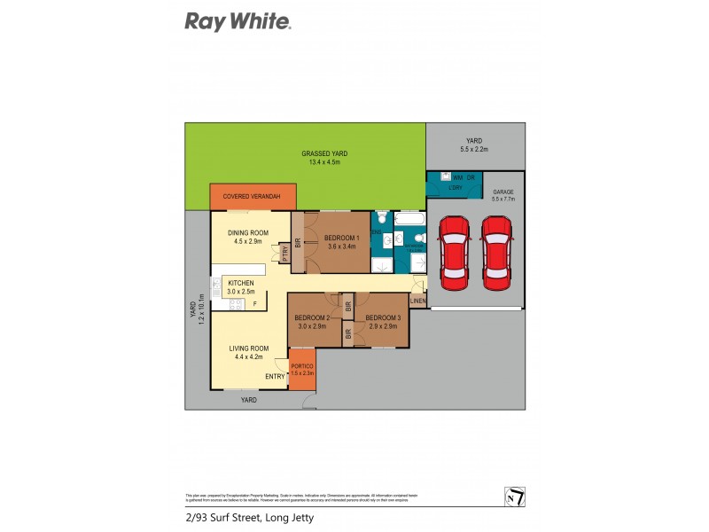 2/93 Surf Street, Long Jetty NSW 2261 Floorplan