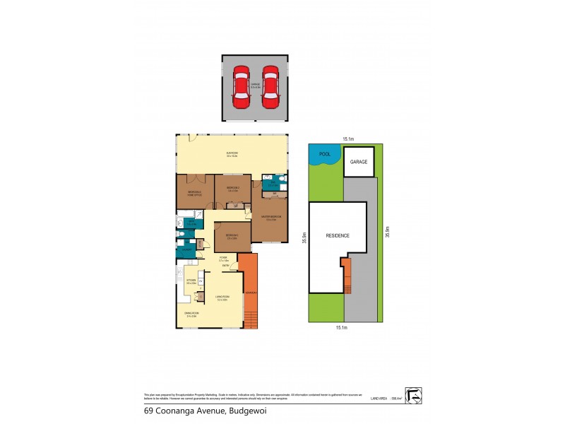 69 Coonanga Avenue, Budgewoi NSW 2262 Floorplan