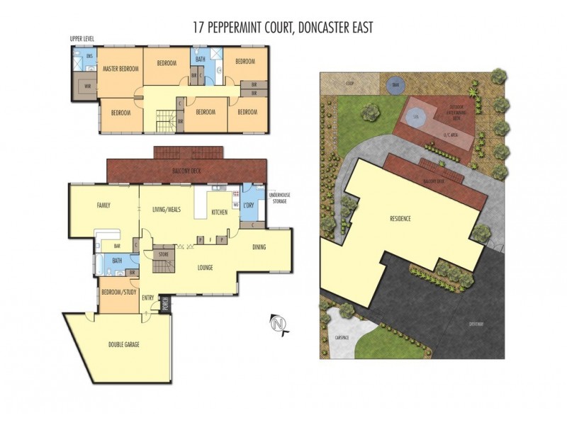 17 Peppermint Court, Doncaster East VIC 3109 Floorplan