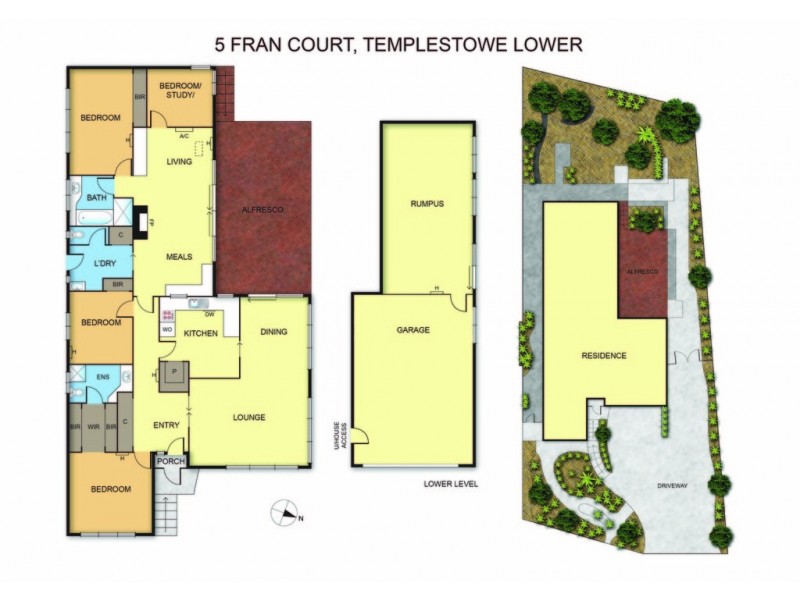 5 Fran Court, Templestowe Lower VIC 3107 Floorplan