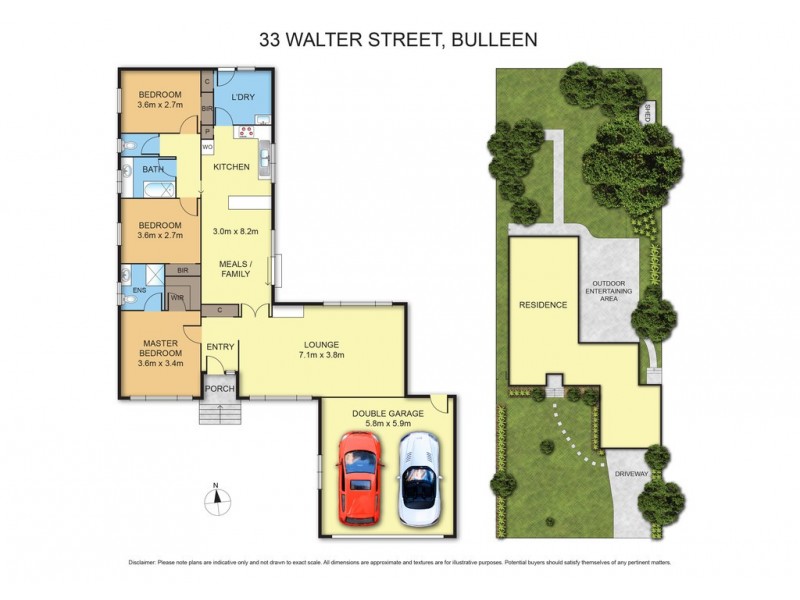 33 Walter Street, Bulleen VIC 3105 Floorplan