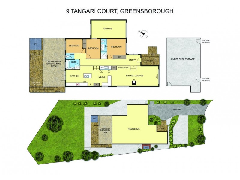 9 Tangari Court, Greensborough VIC 3088 Floorplan