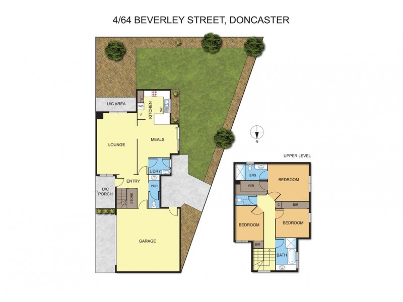 4/64 Beverley Street, Doncaster East VIC 3109 Floorplan