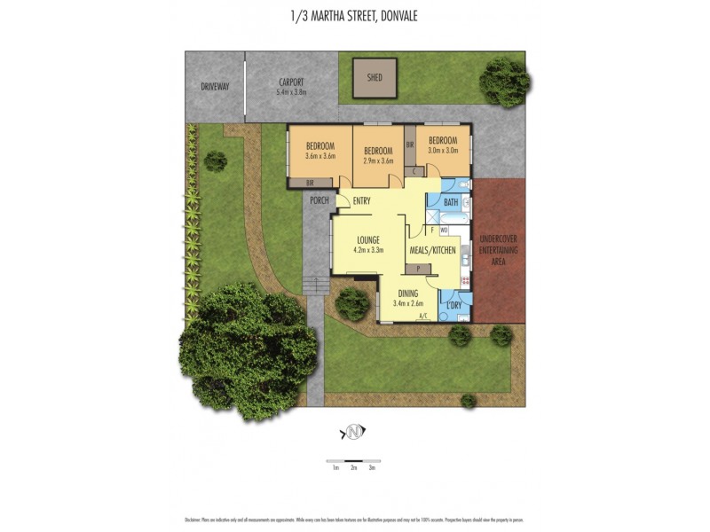 1/3 Martha Street, Donvale VIC 3111 Floorplan