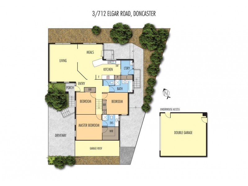 3/712 Elgar Road, Doncaster VIC 3108 Floorplan