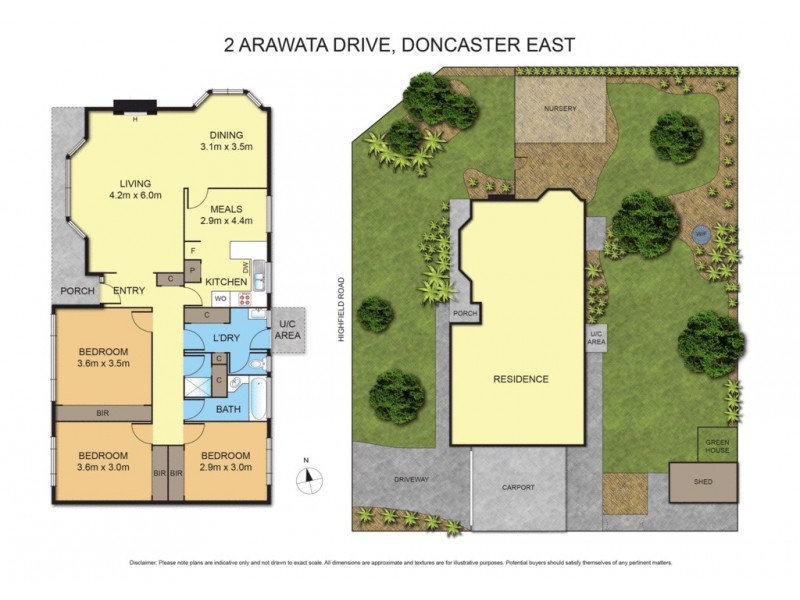 2 Arawata Drive, Doncaster East VIC 3109 Floorplan