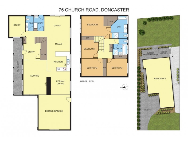 76 Church Road, Doncaster VIC 3108 Floorplan