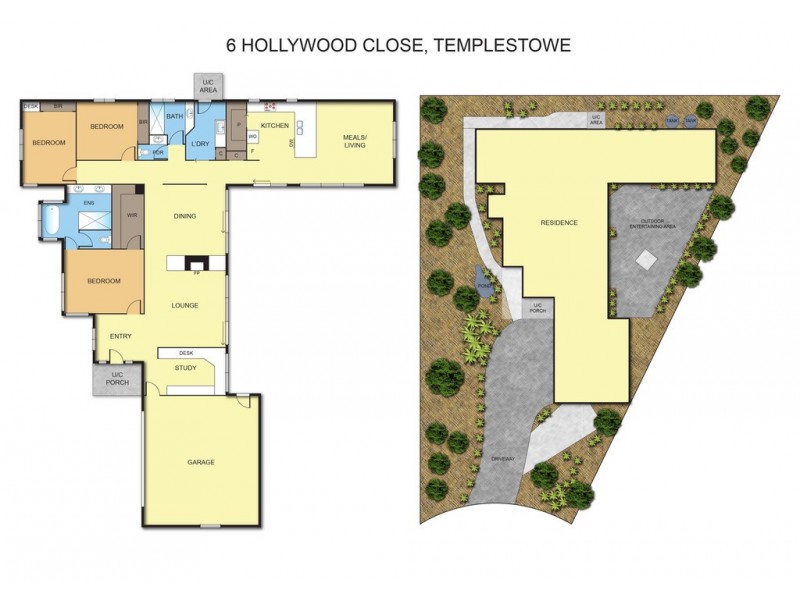 6 Hollywood Close, Templestowe VIC 3106 Floorplan
