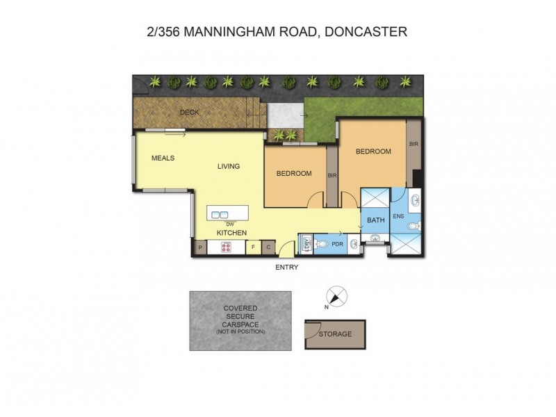 356 Manningham Rd, Doncaster VIC 3108 Floorplan