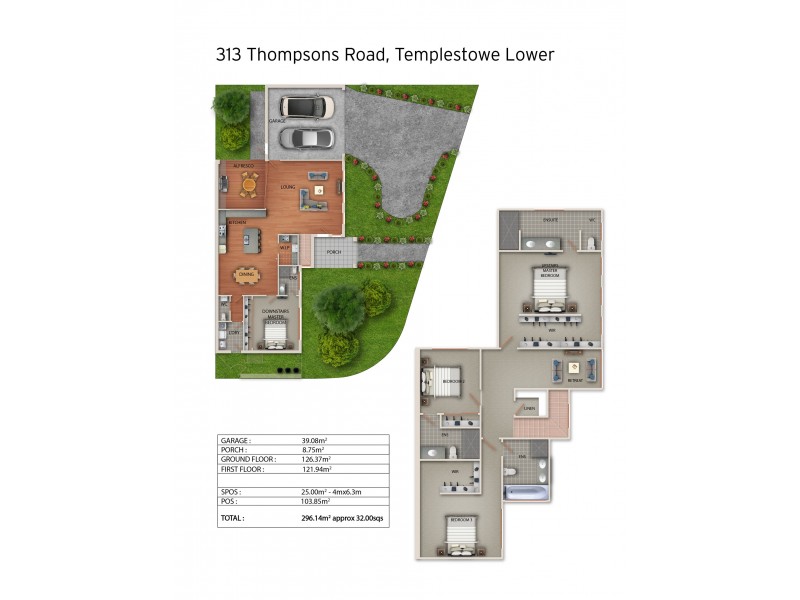 313 Thompsons Road, Templestowe Lower VIC 3107 Floorplan