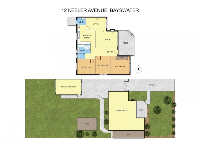 12 Keeler Avenue, Bayswater VIC 3153 Floorplan