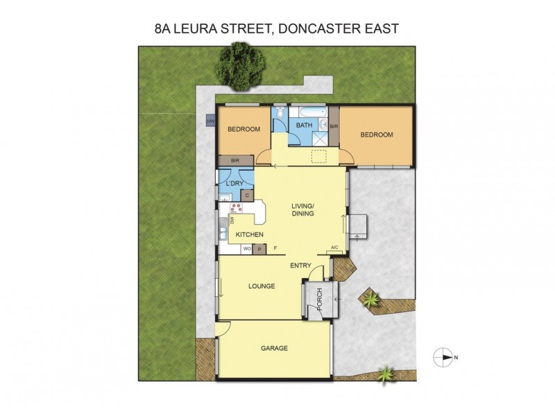 8A Leura Street, Doncaster East VIC 3109 Floorplan