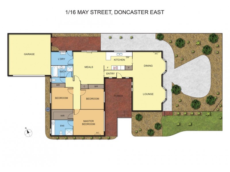 1/16 May Street, Doncaster East VIC 3109 Floorplan