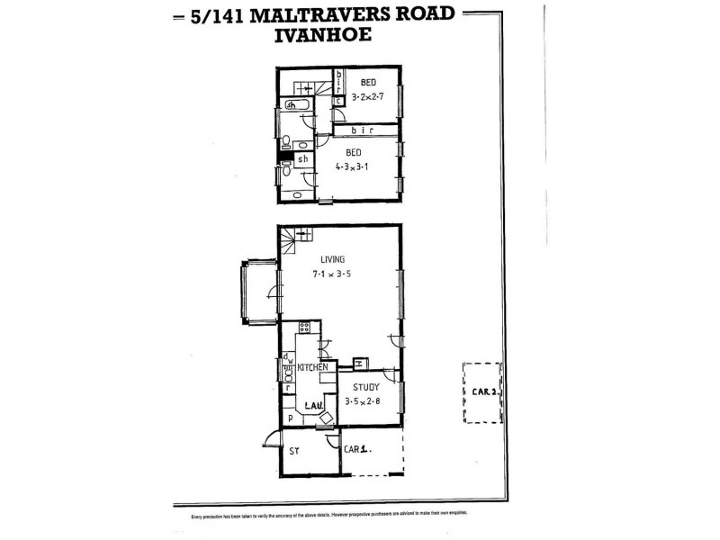 5/141 Maltravers Road, Ivanhoe VIC 3079
