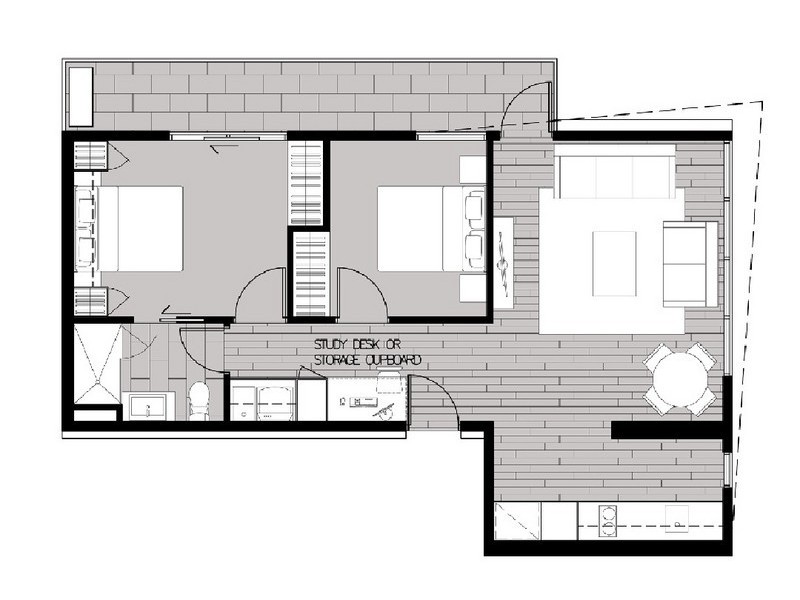 701/19 Hall Street, Moonee Ponds VIC 3039 Floorplan