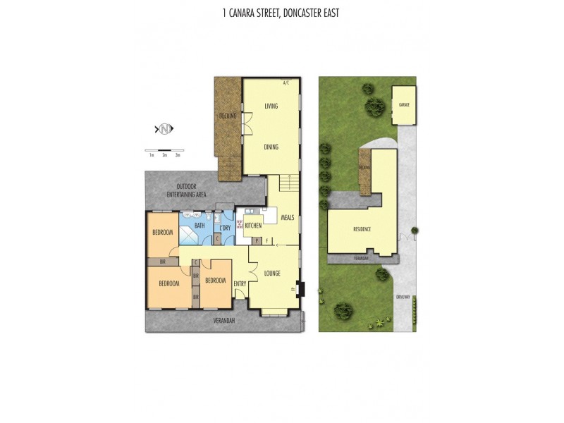 1 Canara Street, Doncaster East VIC 3109 Floorplan