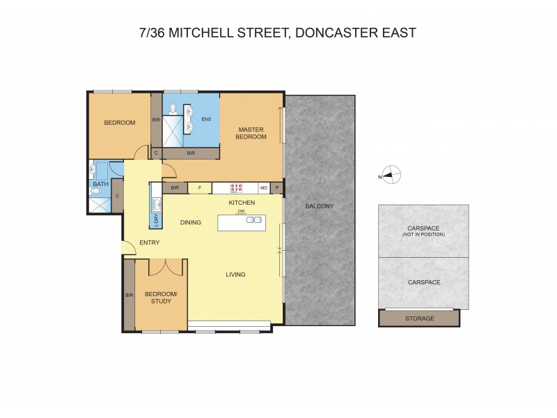 7/36 Mitchell Street, Doncaster East VIC 3109 Floorplan