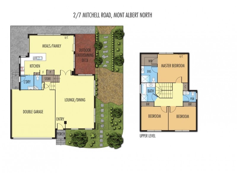 2/7 Mitchell Road, Mont Albert North VIC 3129 Floorplan