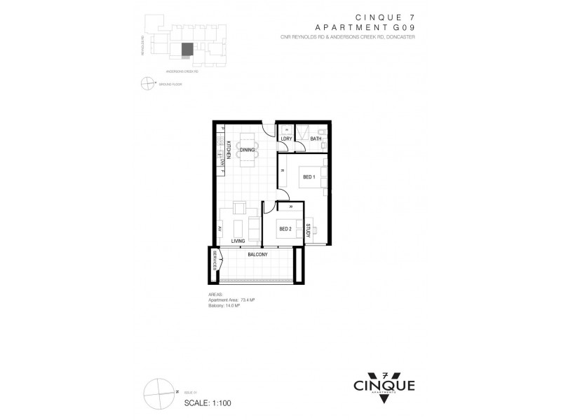 G09/141-161 Andersons Creek Road, Doncaster East VIC 3109 Floorplan